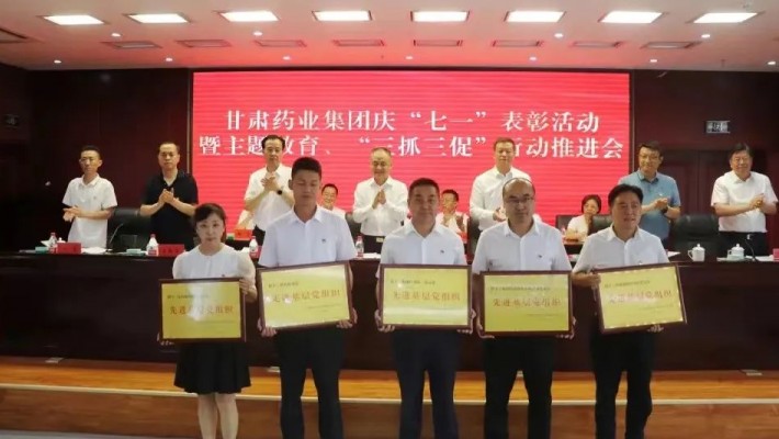 甘肅藥業(yè)集團(tuán)科技創(chuàng)新研究院黨支部榮獲“先進(jìn)基層黨組織”稱號！